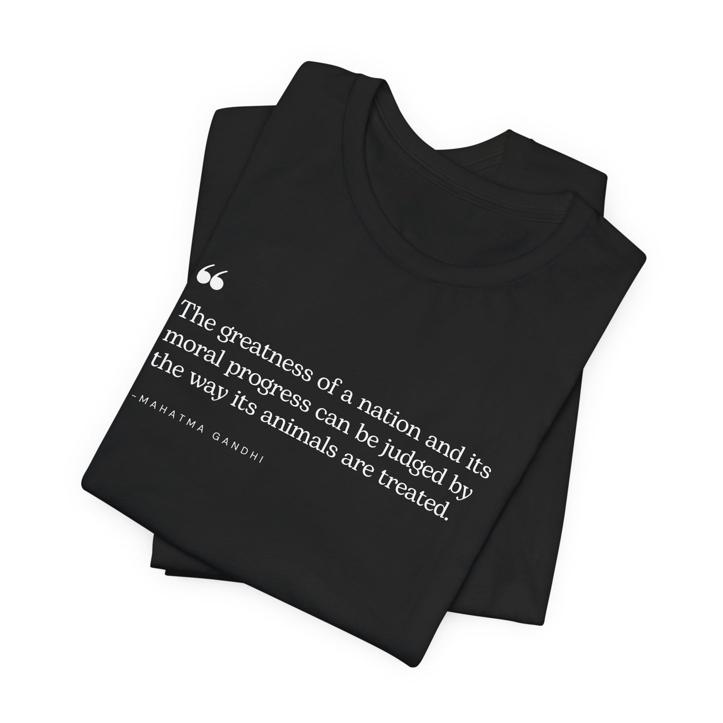 Gandhi Compassion Quote T-Shirt