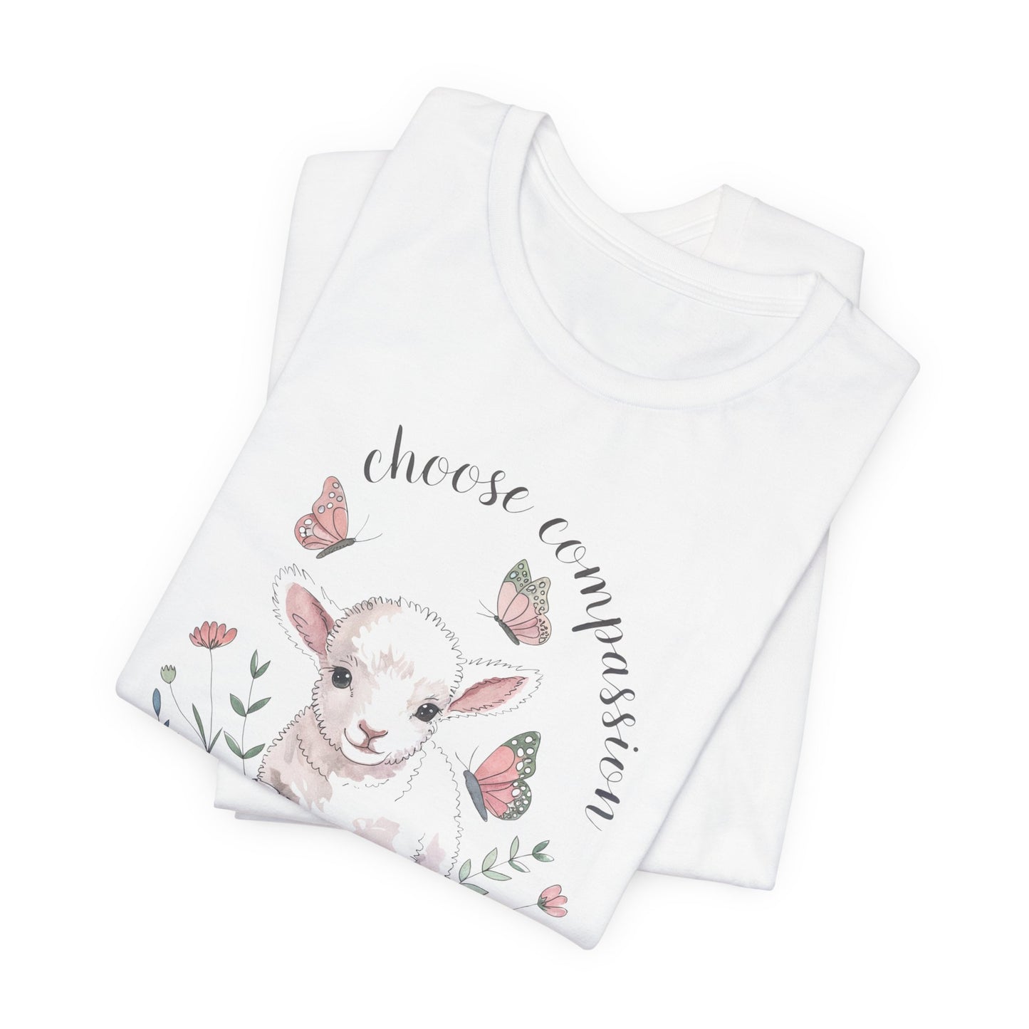 'Choose Compassion' Vegan T-Shirt