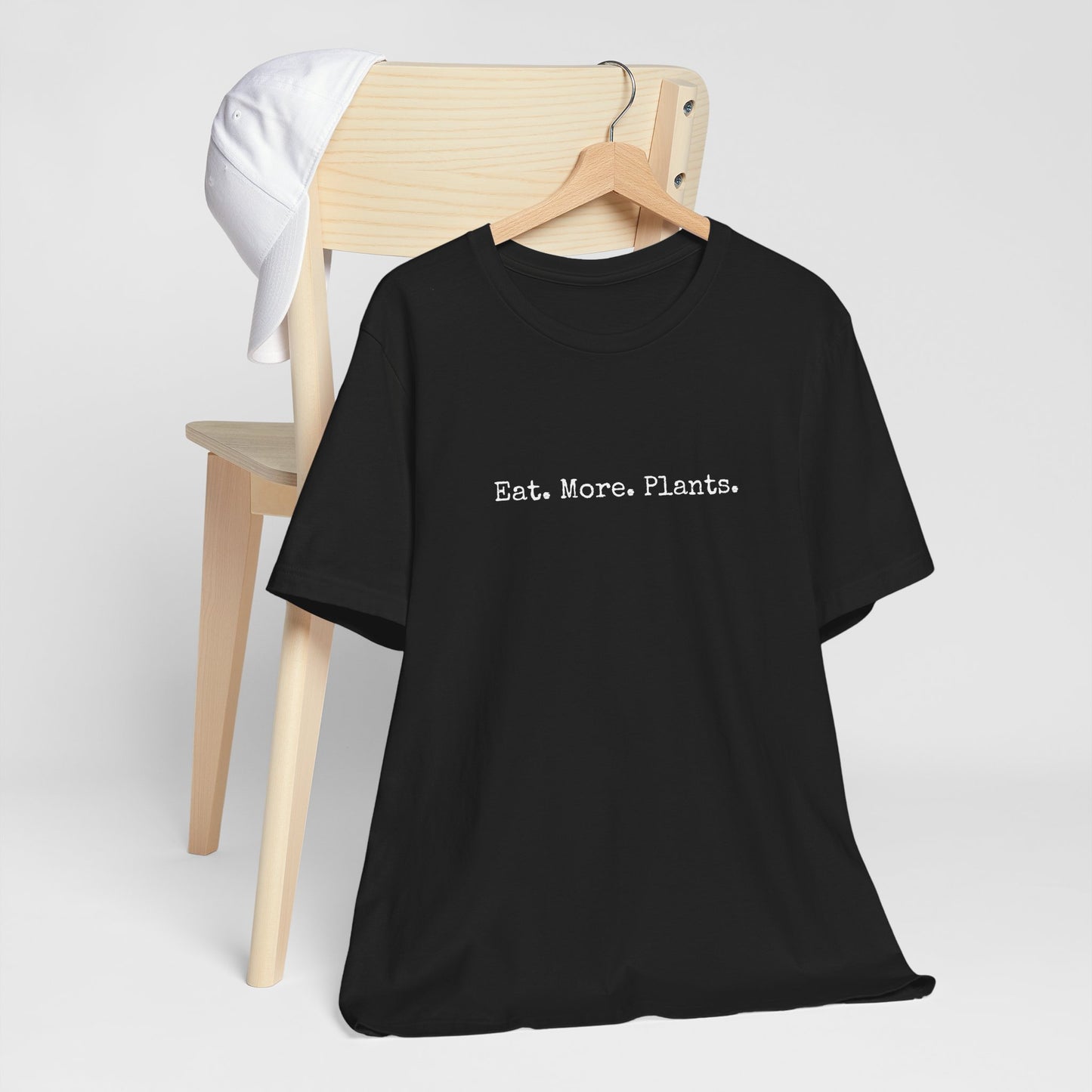 Eat More Plants Minimalist Vegan T Shirt