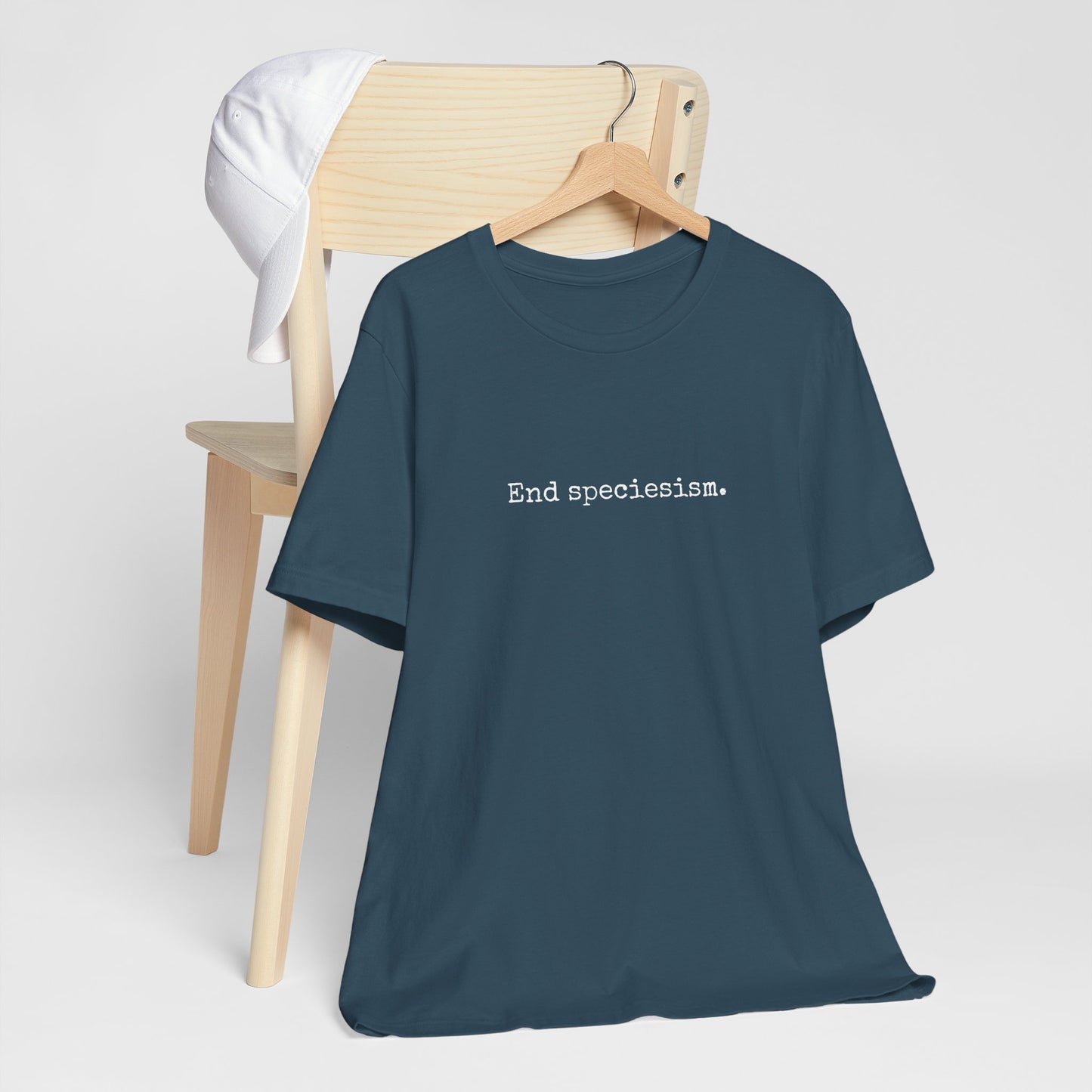 End Speciesism Minimalist Animal Rights T-Shirt