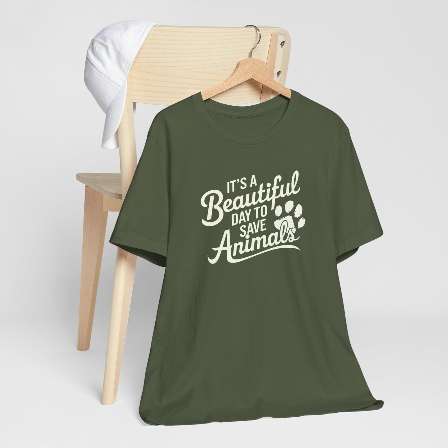 It's A Beautiful Day To Save Animals T-Shirt