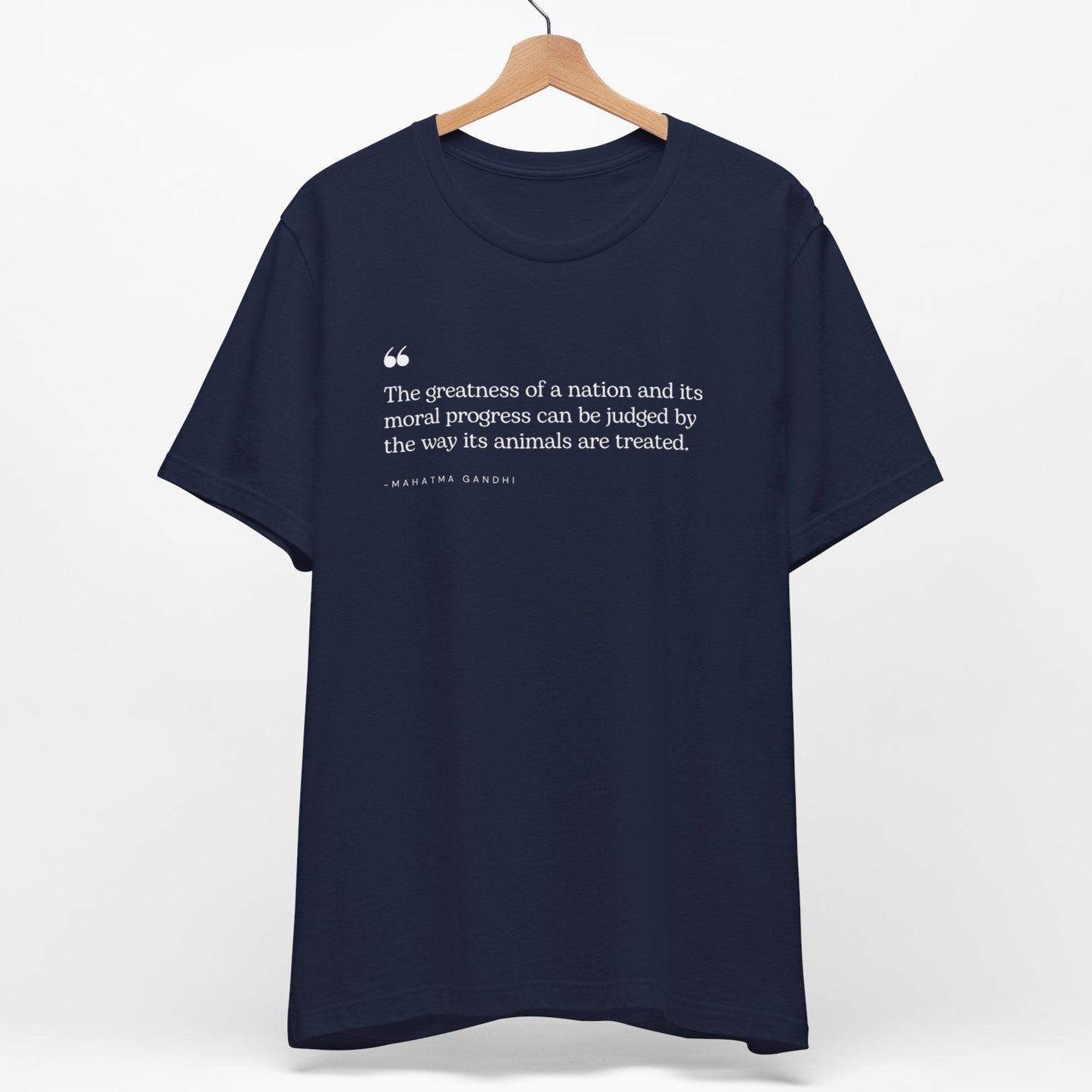 Gandhi Compassion Quote T-Shirt