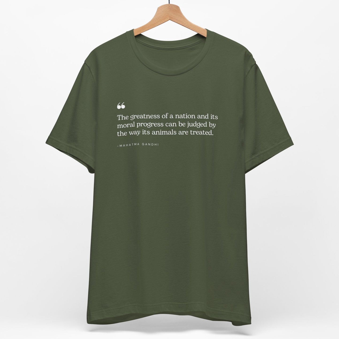 Gandhi Compassion Quote T-Shirt