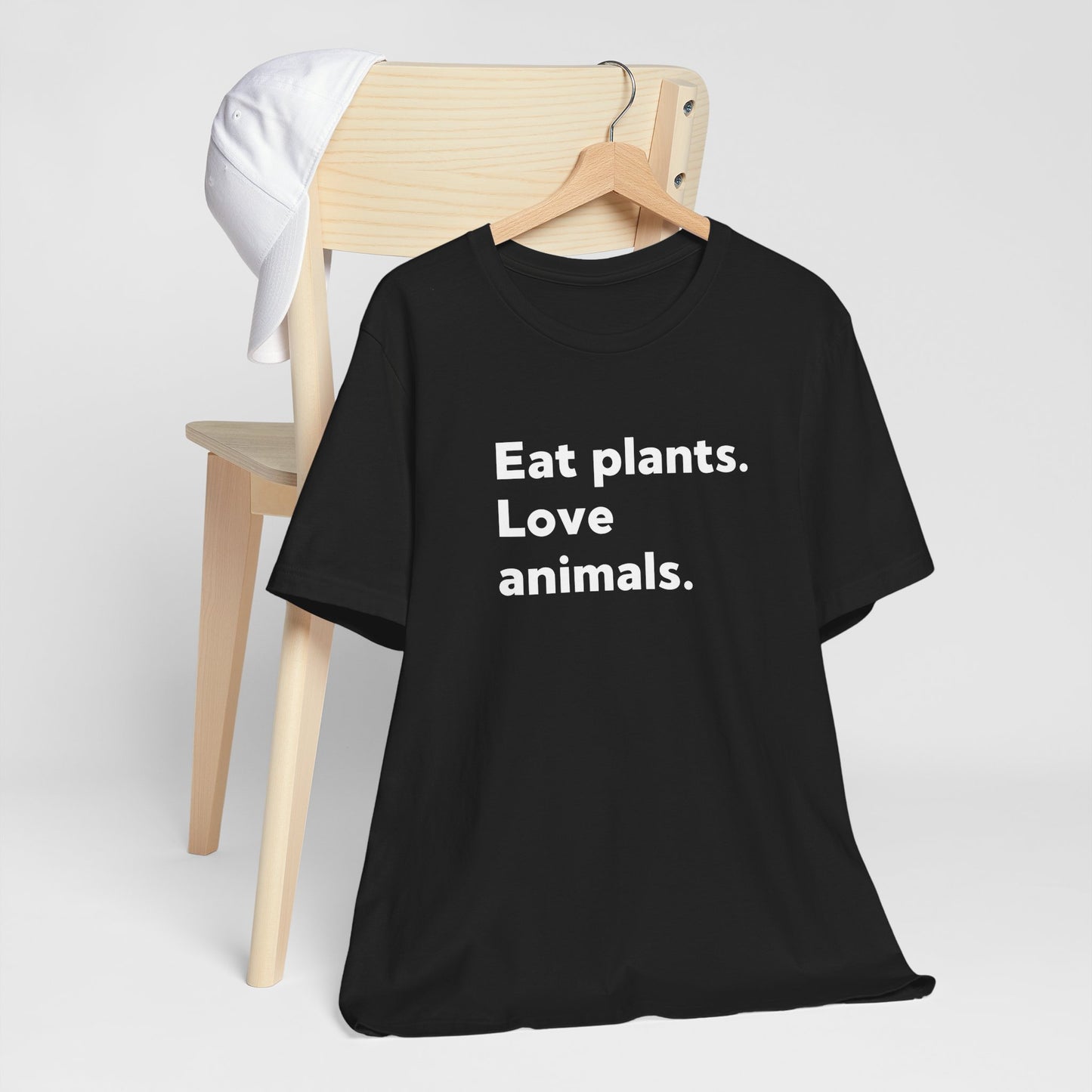 Eat Plants. Love Animals. T-Shirt