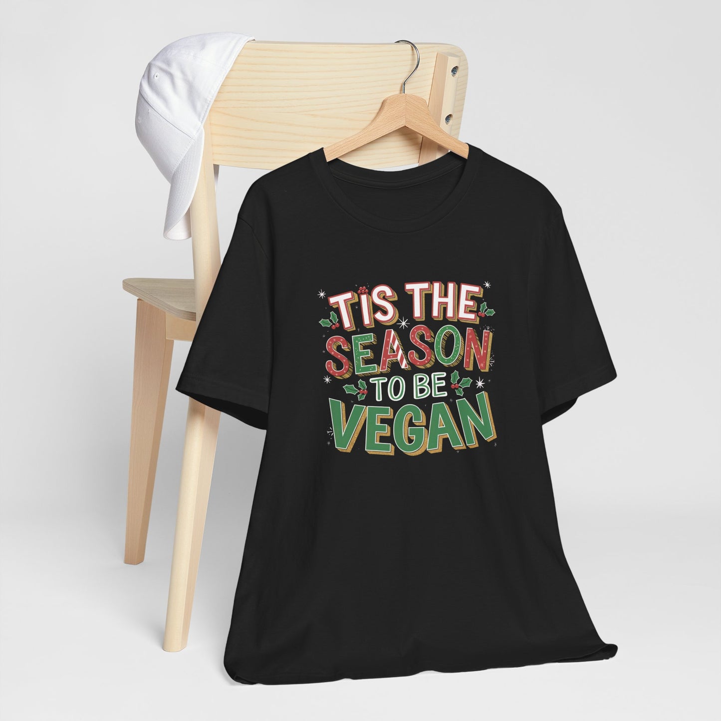 'Tis The Season To Be Vegan Christmas T Shirt