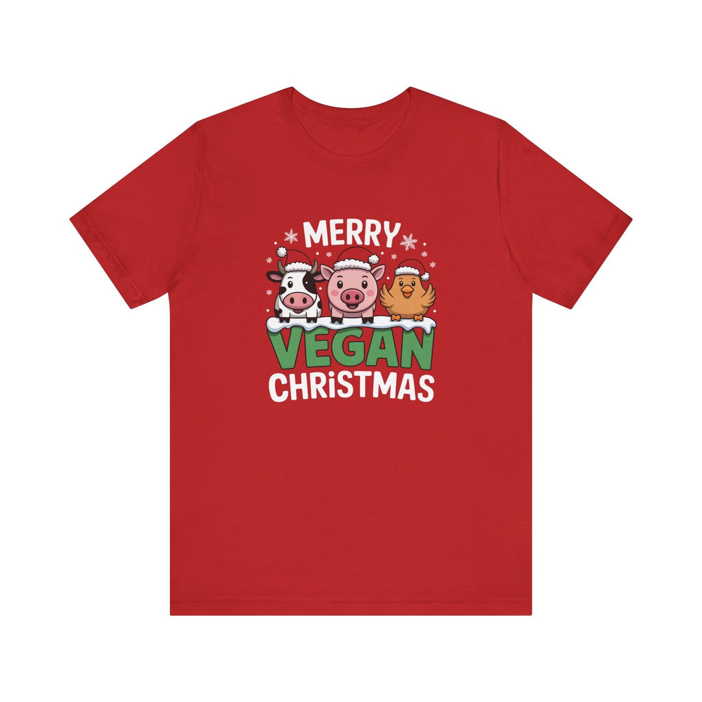 "Merry Vegan Christmas" T-Shirt