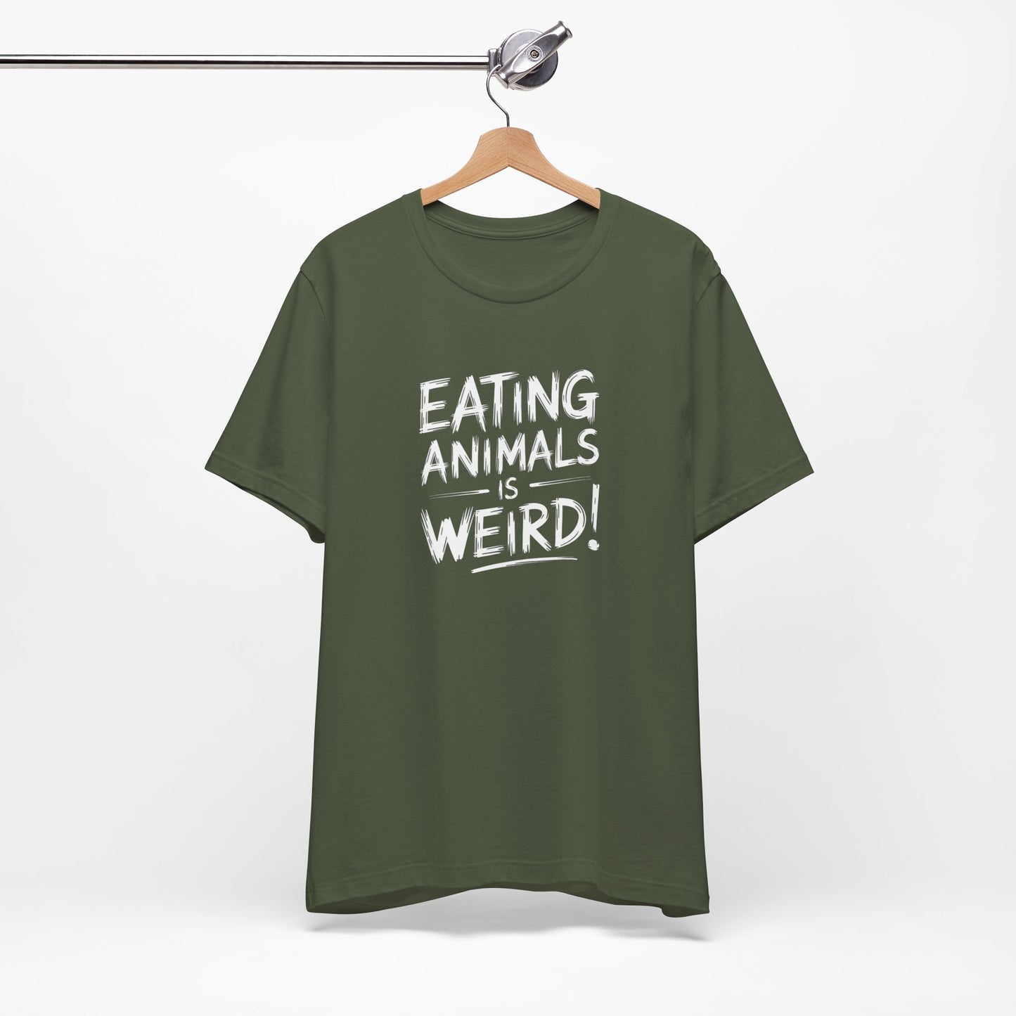 Eating Animals Is Weird Vegan T-Shirt