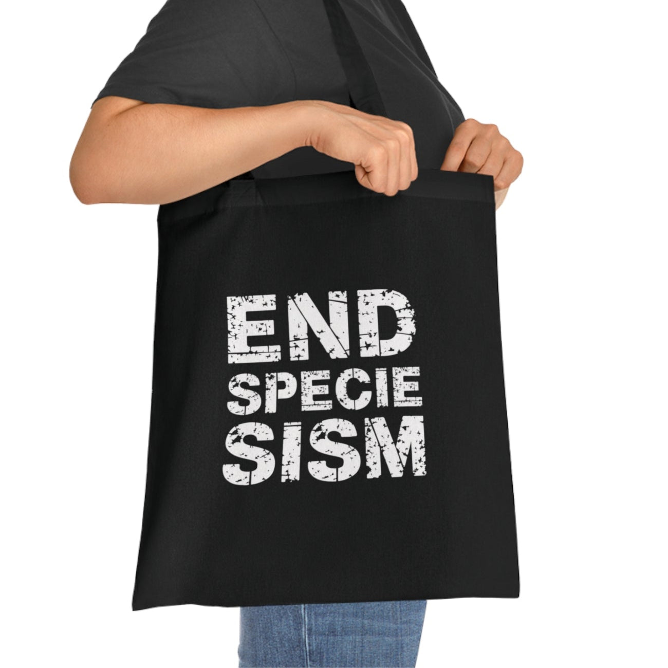 End Speciesism Tote Bag