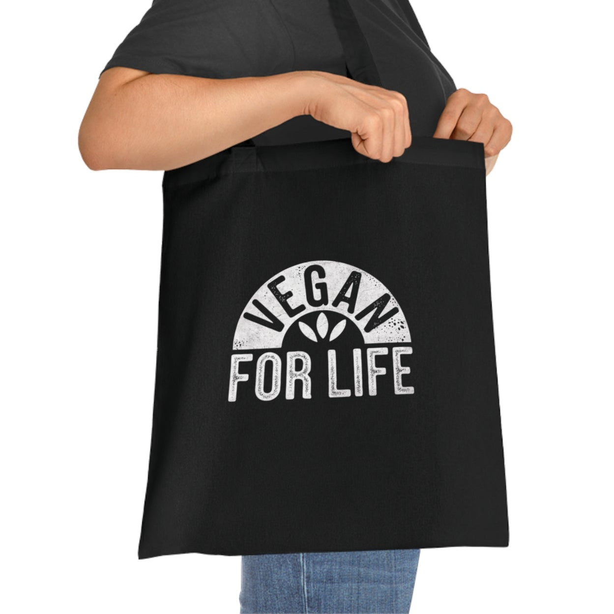 Vegan For Life Tote Bag