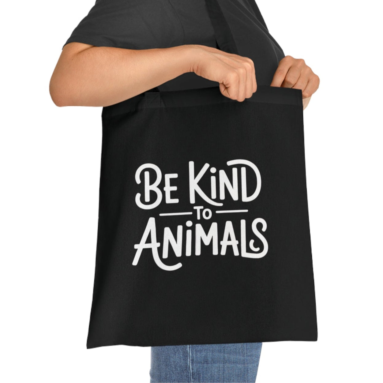 Be Kind To Animals Tote Bag