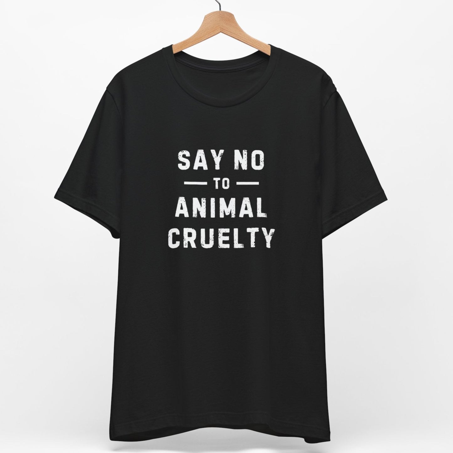 Say No To Animal Cruelty T-Shirt