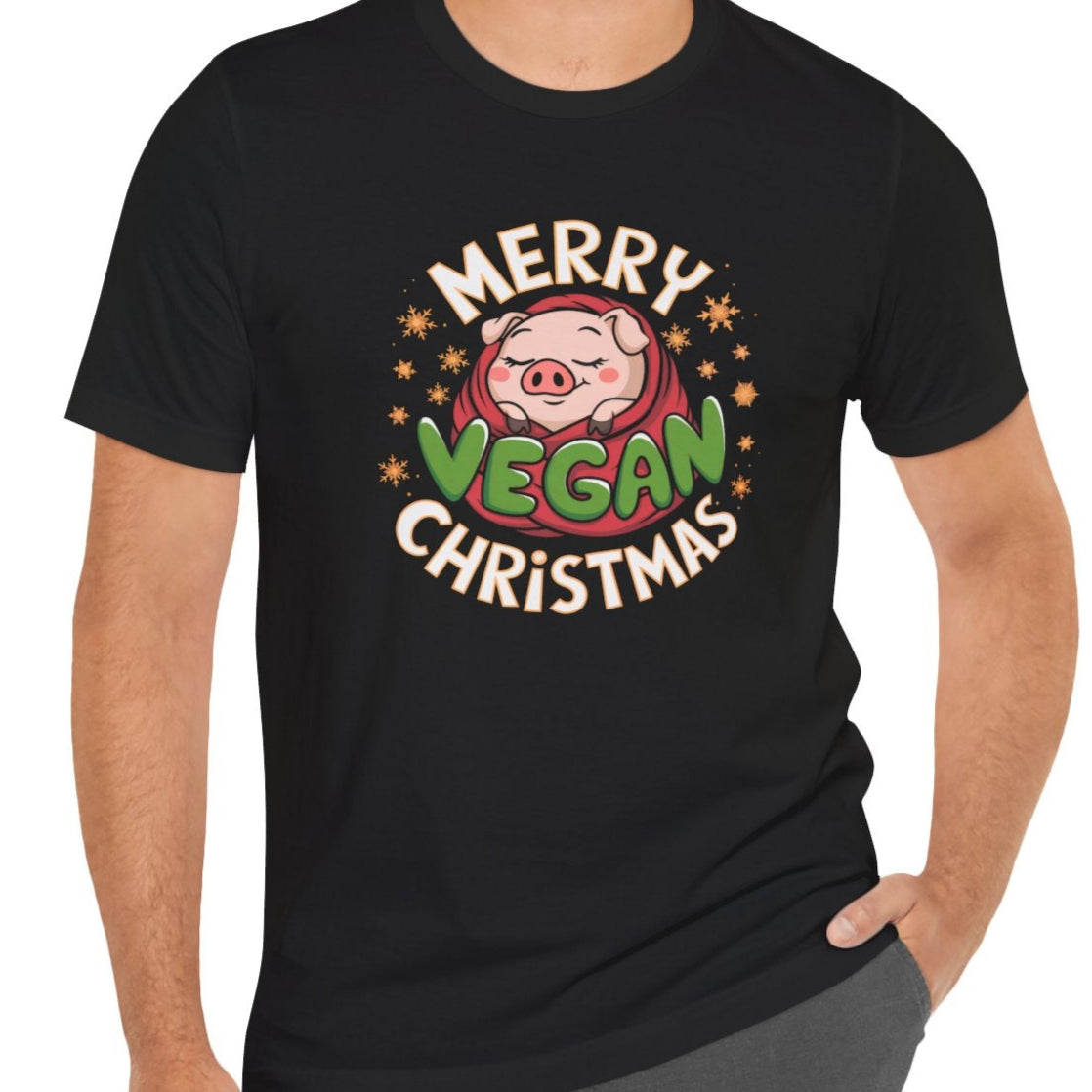 Merry Vegan Christmas T-Shirt