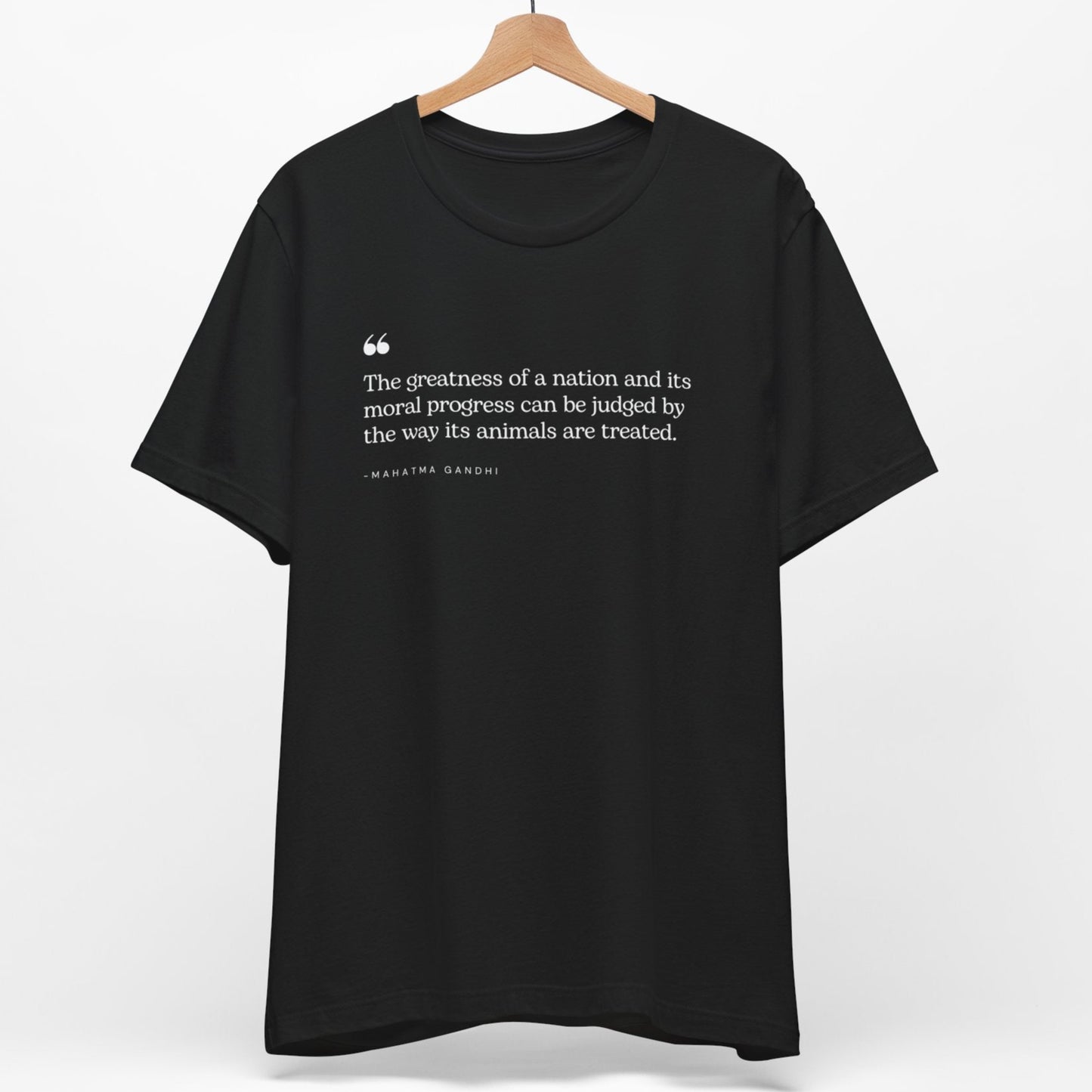 Gandhi Compassion Quote T-Shirt
