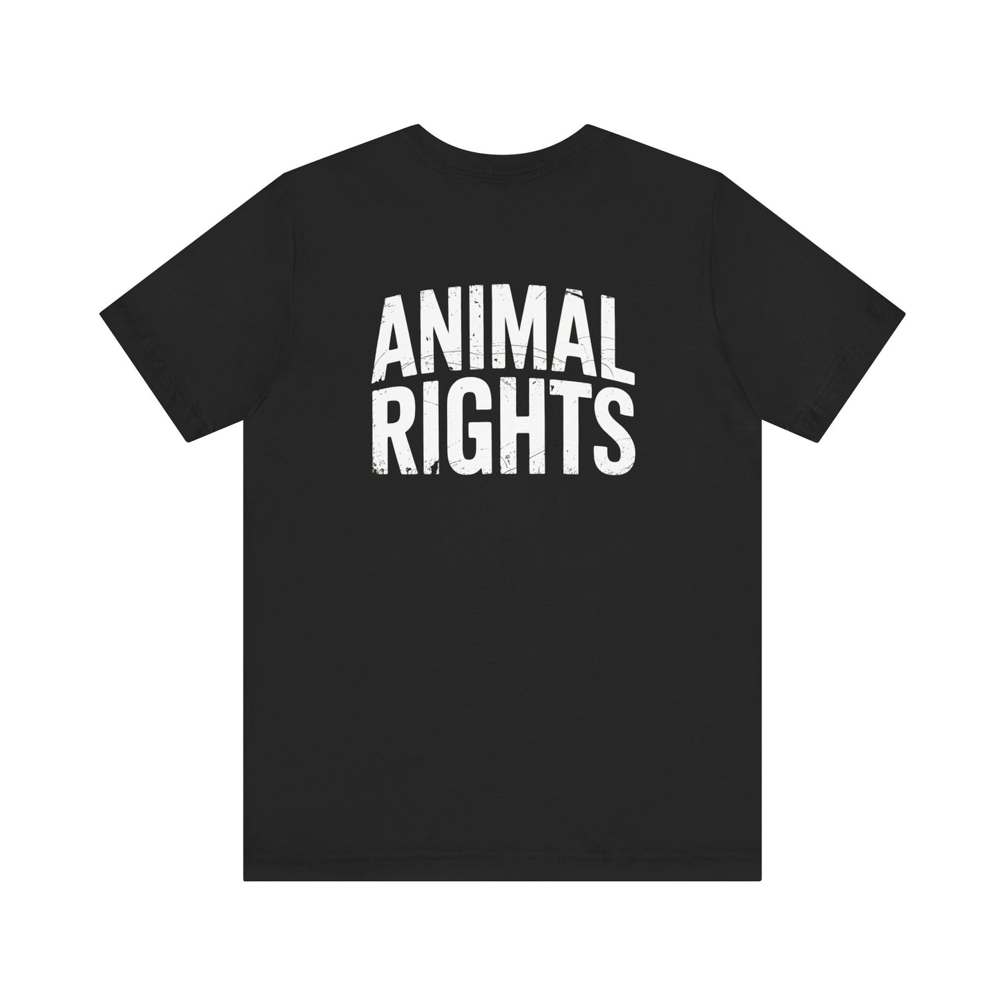 Animal Rights T-Shirt (Back Print)