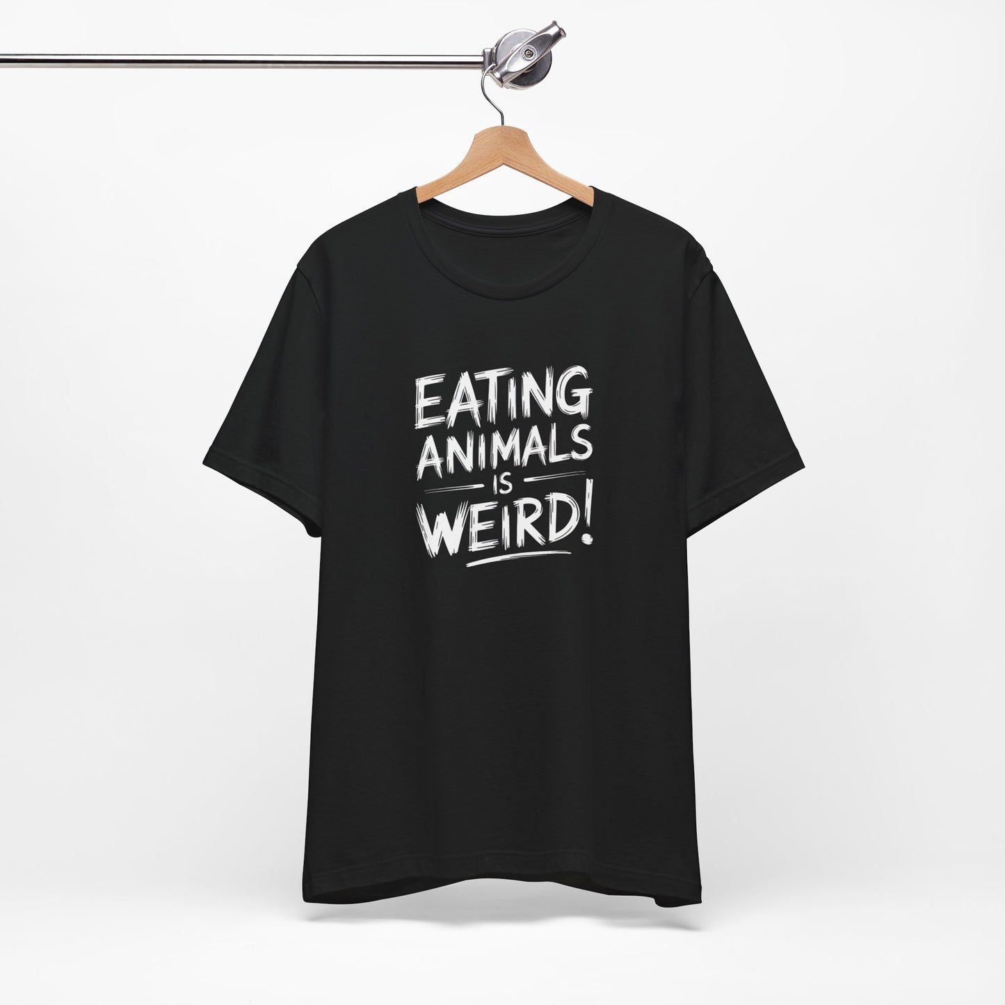 Eating Animals Is Weird Vegan T-Shirt
