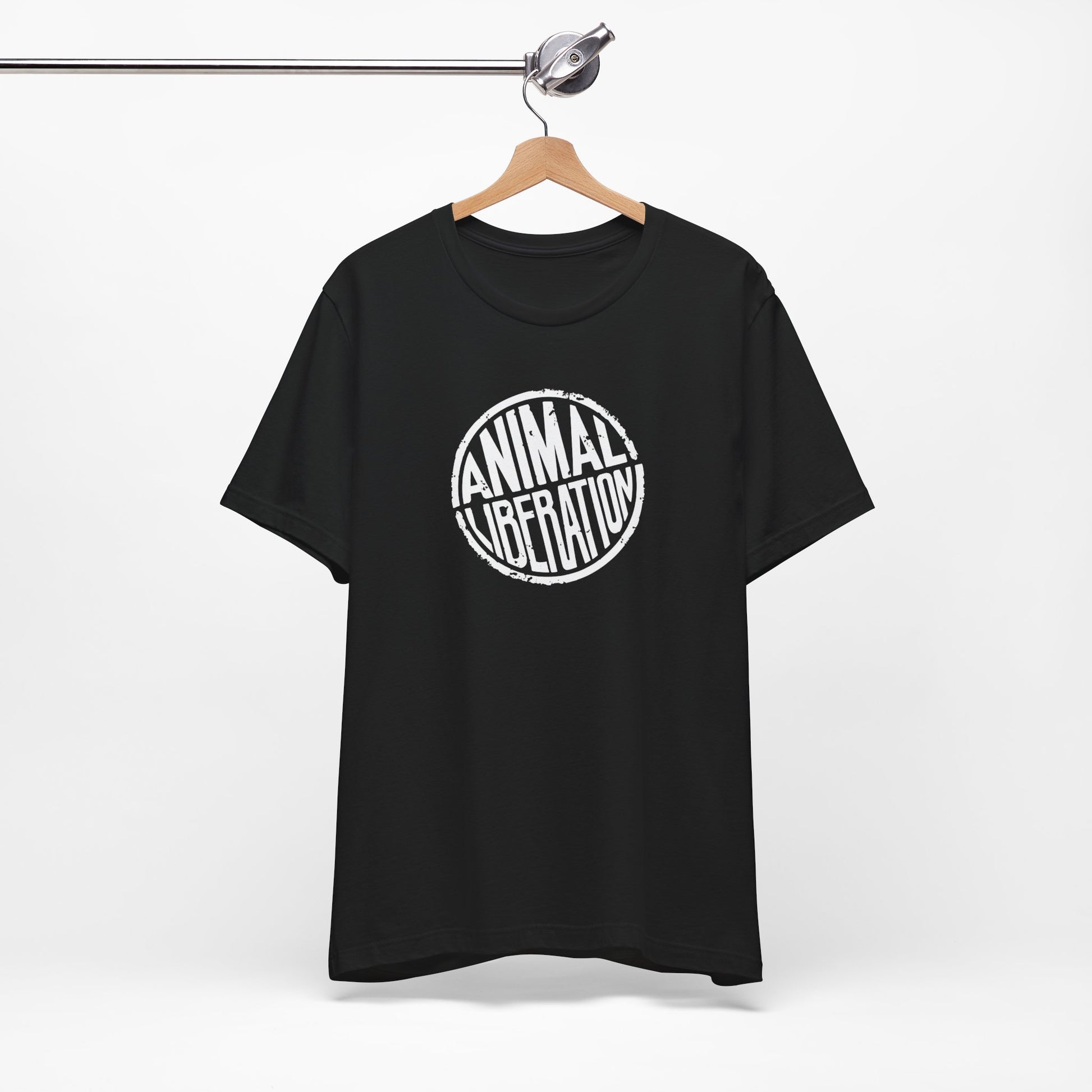 Black Animal Liberation T-shirt