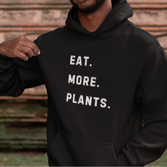 Eat More Plants Vegan Hoodie