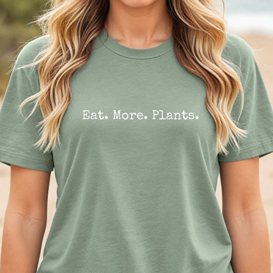 Eat More Plants Minimalist T-Shirt